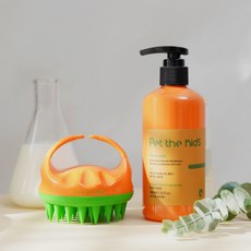 寵物多合一洗毛精+刷子, 1組