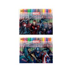 漫威復仇者聯盟色鉛筆, 20色, 2個