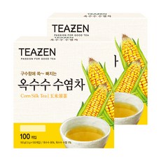 티젠 구수한 맛에 쏙빠지는 옥수수수염차, 1.5g, 100개입, 2개