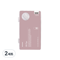 도나와 네일팁 인조손톱 GB TIPS CT-174 100p 세트, Clear, 2개