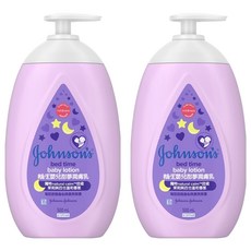 Johnson's 嬌生 嬰兒甜夢潤膚乳 500ml, 親膚配方 專為敏感肌膚設計, 2瓶