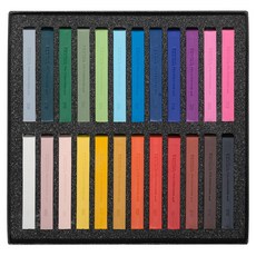 LYRA 藝術家軟質粉彩條, 1盒, 24色