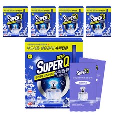 godsungby Super Deep Q 烘衣紙 棉花清風香, 5個, 40枚入