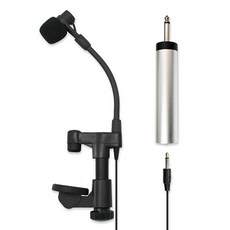 DVOICE 小提琴麥克風 支架型 黑色 + 電源適配器, SCX200A2