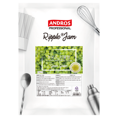 안드로스 청포도 리플잼, 1kg, 1개