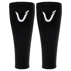 테크니스트 배드민턴 슬리브 종아리 보호대 TA-CCS 2p, 블랙, 1개