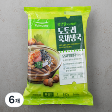 풀무원 바로먹는 도토리 묵채냉국 2인, 863g, 6개