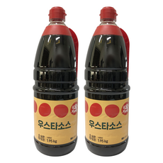 Sikjajae Wang 伍斯特醬, 1.95kg, 2個