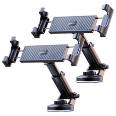 Mcdodo 麥多多 車用儀表板手機平板支架, 黑色, 2個