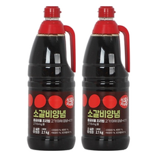 Sikjajae Wang 牛排骨調味醬, 2.1kg, 2個