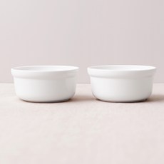 BOWLBOWL 韓國製 Nordic Bowl Bowl 大碗, 牛奶白, 2個