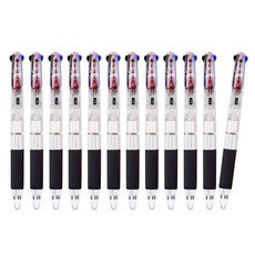 Tamsaa 記錄 Archive 3色原子筆 0.7mm, 透明, 12個