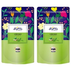High Tea 伂橙台灣蔗香綠茶 - 台灣綠茶、蔗香、三角立體茶包, 3g, 12個, 2包