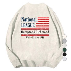 ILLUSO 男款 WD National League 寬鬆版型圓領衛衣