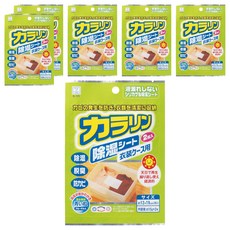 KOKUBO 小久保 除濕脫臭袋 防霉 可重複使用 經濟環保, 30g, 6包