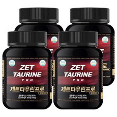 제트리션 제트타우린프로 1000mg, 4개, 180정