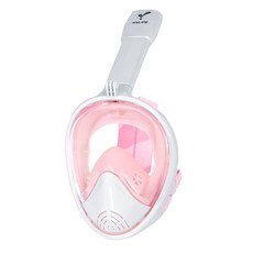 It's Life 第三代全罩式浮潛面罩, 蜜桃粉