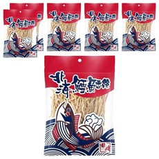 北海 鱈魚香絲, 24g, 6包