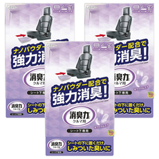 ST 雞仔牌 消臭力 車用消臭劑 車坐墊下用 白色麝香, 300g, 3個