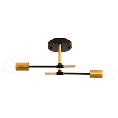 Honey Comb 半吸頂二燈臥室燈 簡約設計 E27燈頭, 工業風