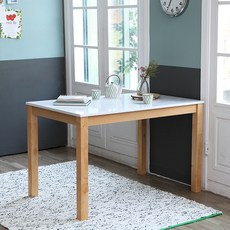 베스트리빙 캘빈 하이그로시 4인 식탁, 내츄럴, 5인용