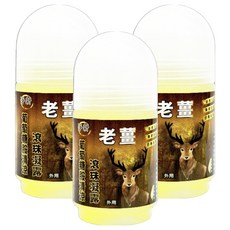 淨新科技 一條根 滾珠凝露 老薑 50ml, 3個, 1個裝
