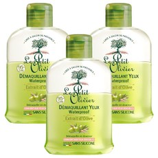 Le Petit Olivier 小橄欖樹 眼唇彩妝卸妝油, 防水, 橄欖萃取, 無矽靈, 125ml, 3瓶