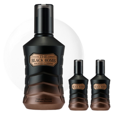 THE FACE SHOP 菲詩小舖 黑色香膏霜男士保養品, 130ml, 3個