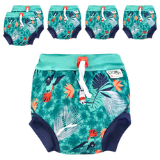 Close Pop-in 嬰兒尿布褲 游泳用 蜂鳥 新款腰部束帶設計 彈性材質 裏層鋪棉 親膚保暖 束口設計 有效防止便便外漏, M, 6件