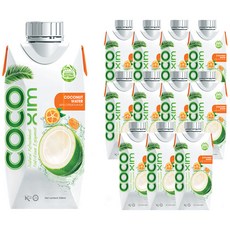 COCO XIm 椰子水 柑橘口味, 330ml, 12入