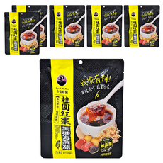 小資時刻 桂圓紅棗黑糖海燕窩, 手工製作 精煉熬煮 無添加, 150g, 6袋