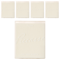 畢加索 乳膠方形化妝海綿 6入, 單色, 5個