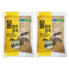 물맑은양평 청운농협 황금보리, 1kg, 2개