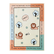 伊舒爾 法蘭拉捨爾絨嬰兒毯被, 獅子王