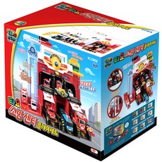 타요 액션 소방센터 플레이 세트, 혼합색상, 1개