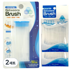 Neoclein 便攜式牙間刷 50p+補充裝 240p 套組, 2組