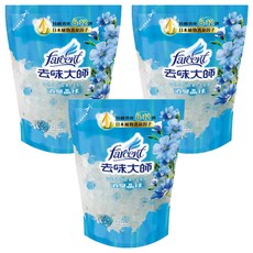 去味大師 消臭晶球補充包 潔淨亞麻, 350ml, 3包