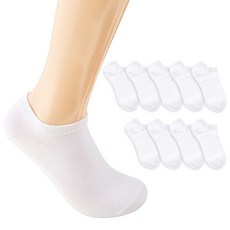 BASE ALPHA ESSENTIALS 女性用柔軟聚酯纖維運動踝襪10雙