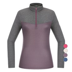 THE REDFACE 女 Acti 十字圓點拉鍊T恤 REWFTSF22051