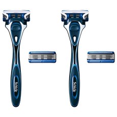 Schick 舒適牌 舒適水次元5刮鬍刀 刀架 + 刀頭 Set 玻尿酸保濕, 1組, 2組