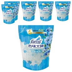 去味大師 消臭晶球補充包 潔淨亞麻, 350ml, 6包