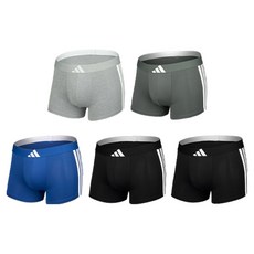 아디다스 남성용 스포티 시그니처 드로즈 5종 세트