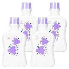 oh care 歐克威爾 兒童漱口水 葡萄, 350ml, 4瓶