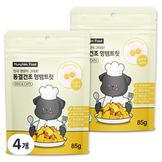 멍템 반려동물 동결건조 트릿, 노른자, 85g, 4개