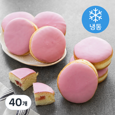 디엔비 딸기맛보스톤 도넛 (냉동), 60g, 10개입, 4개