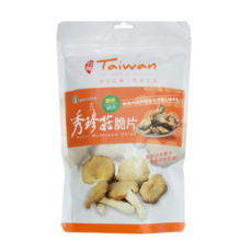 埔里農會 秀珍菇脆片 原味, 80g, 1包