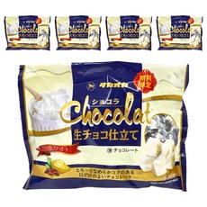 Takaoka 高岡食品 白可可風味糖, 140g, 5包