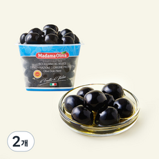 마다마올리바 노첼라라 델 벨리체 블랙올리브, 250g, 2개