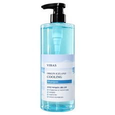 VIBAS 冰島酷涼保濕洗髮精, 1瓶, 1L