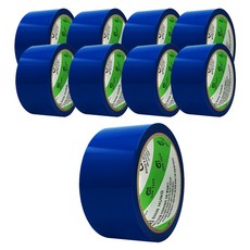 Shin Hung 彩色膠帶 藍色 50m, 9個
